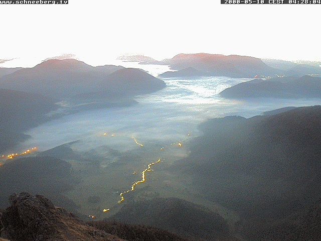 Archiv Foto Webcam Talblick Berghaus Hochschneeberg