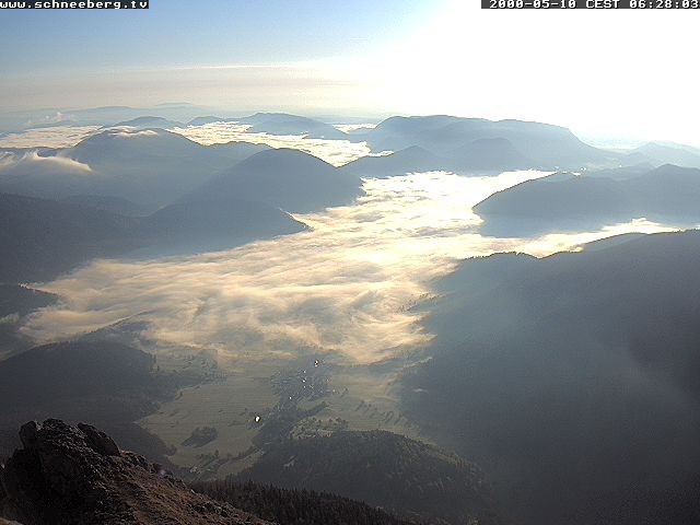 Archiv Foto Webcam Talblick Berghaus Hochschneeberg