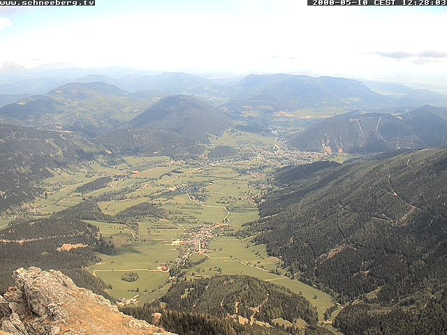 Archiv Foto Webcam Talblick Berghaus Hochschneeberg