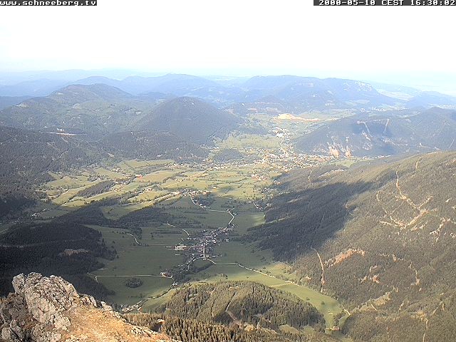 Archiv Foto Webcam Talblick Berghaus Hochschneeberg