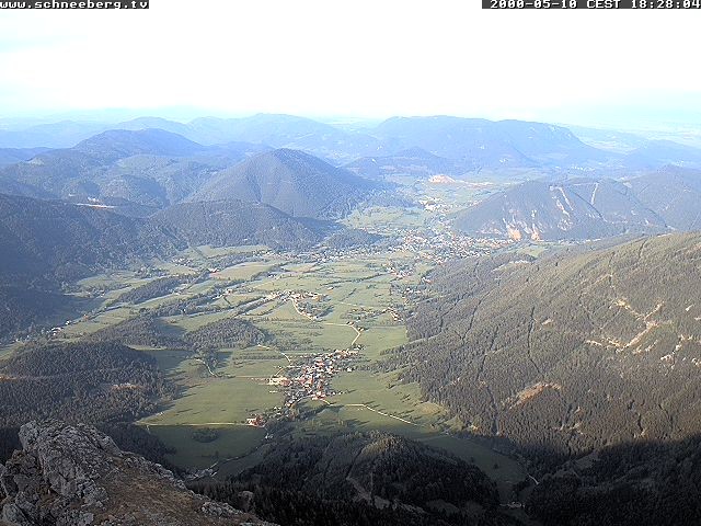 Archiv Foto Webcam Talblick Berghaus Hochschneeberg