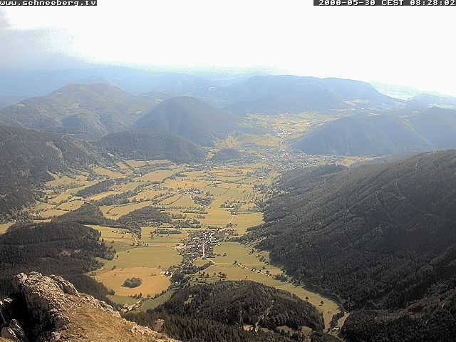 Archiv Foto Webcam Talblick Berghaus Hochschneeberg