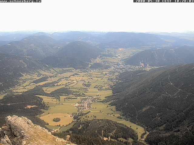 Archiv Foto Webcam Talblick Berghaus Hochschneeberg