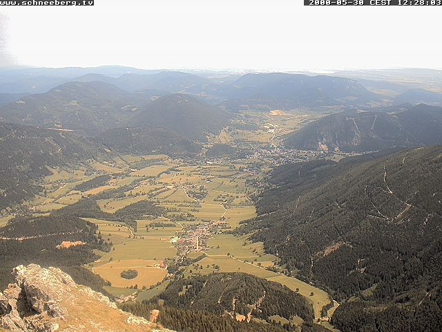 Archiv Foto Webcam Talblick Berghaus Hochschneeberg