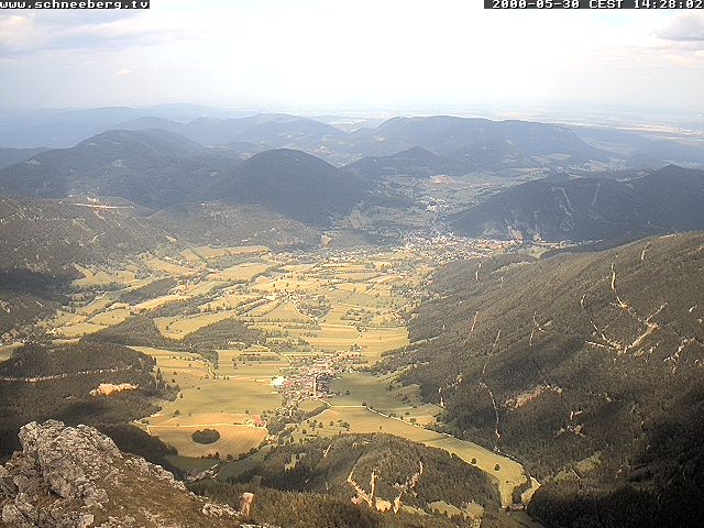 Archiv Foto Webcam Talblick Berghaus Hochschneeberg