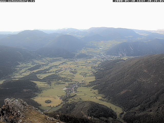 Archiv Foto Webcam Talblick Berghaus Hochschneeberg