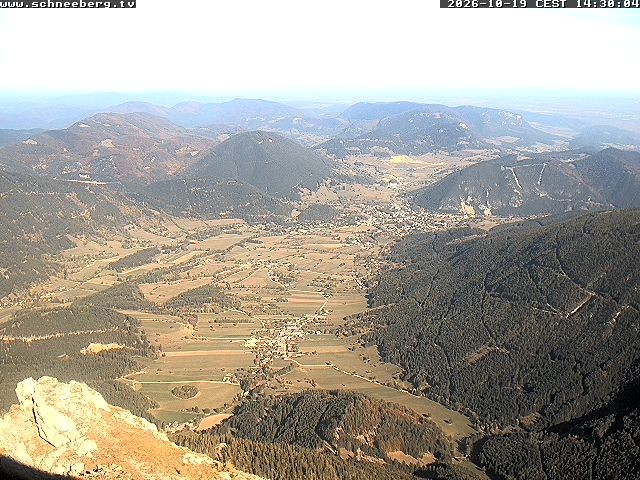 Archiv Foto Webcam Talblick Berghaus Hochschneeberg