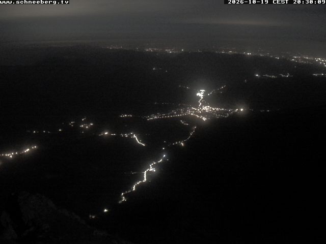 Archiv Foto Webcam Talblick Berghaus Hochschneeberg
