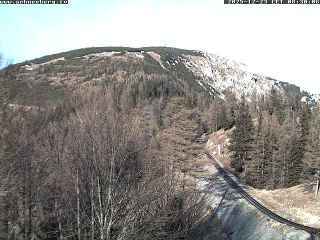 Archiv Foto Webcam Station Baumgartner Puchberg am Schneeberg