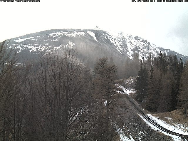Archiv Foto Webcam Station Baumgartner Puchberg am Schneeberg