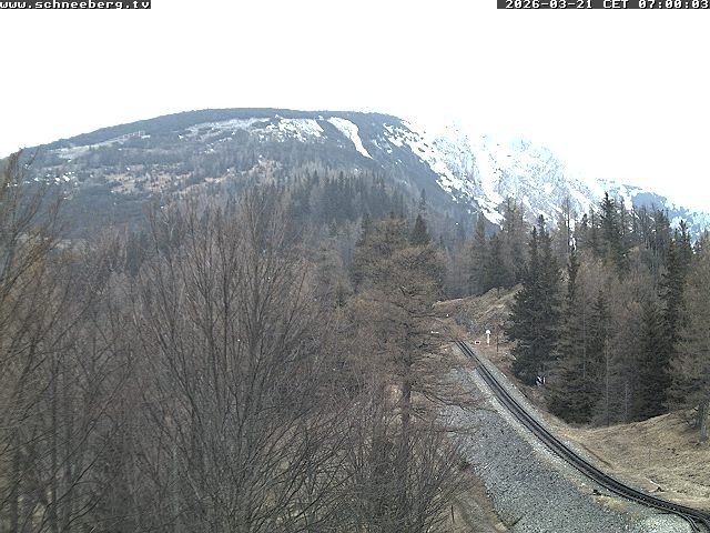 Archiv Foto Webcam Station Baumgartner Puchberg am Schneeberg