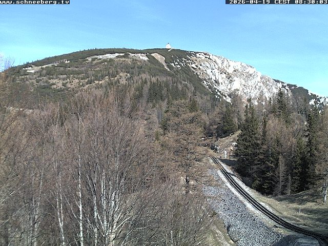Archiv Foto Webcam Station Baumgartner Puchberg am Schneeberg