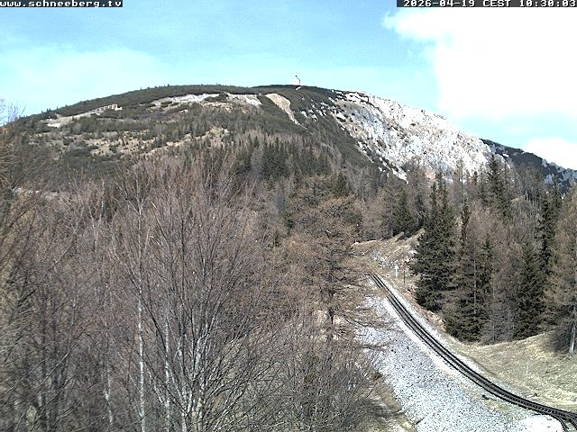 Archiv Foto Webcam Station Baumgartner Puchberg am Schneeberg