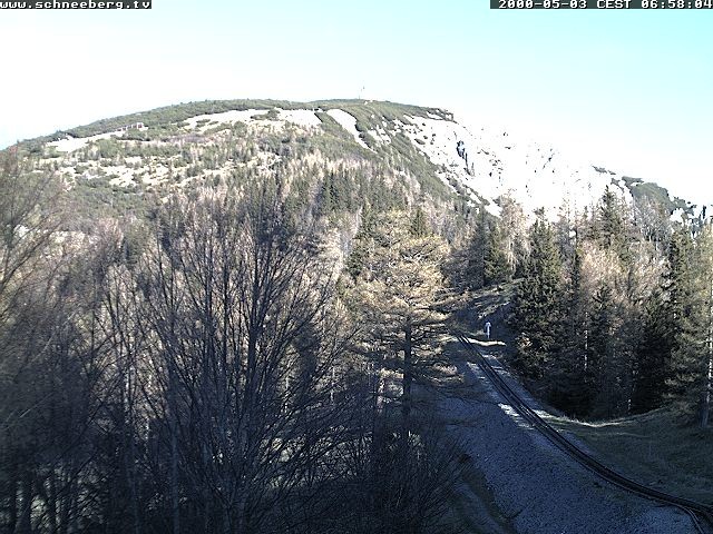 Archiv Foto Webcam Station Baumgartner Puchberg am Schneeberg