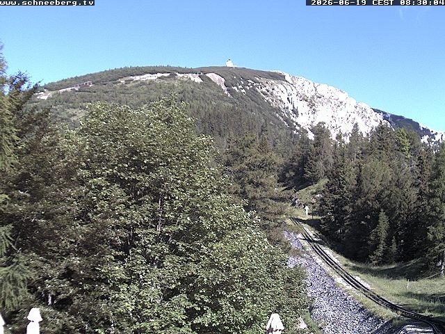 Archived image Webcam Baumgartner Station Puchberg am Schneeberg