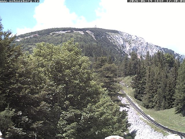 Archived image Webcam Baumgartner Station Puchberg am Schneeberg