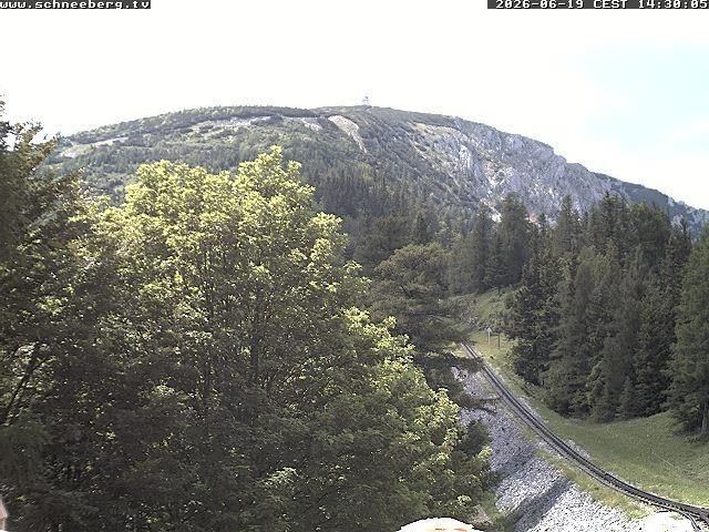 Archived image Webcam Baumgartner Station Puchberg am Schneeberg