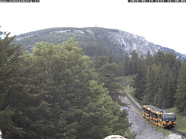 Archived image Webcam Baumgartner Station Puchberg am Schneeberg
