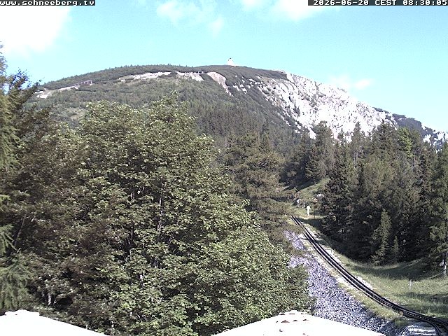 Archiv Foto Webcam Station Baumgartner Puchberg am Schneeberg