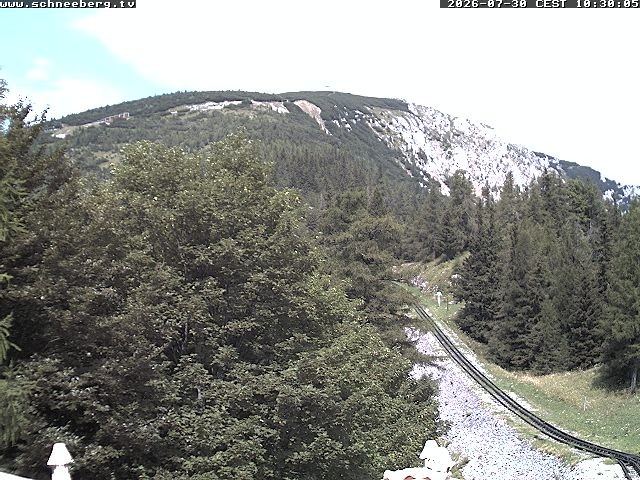 Archiv Foto Webcam Station Baumgartner Puchberg am Schneeberg