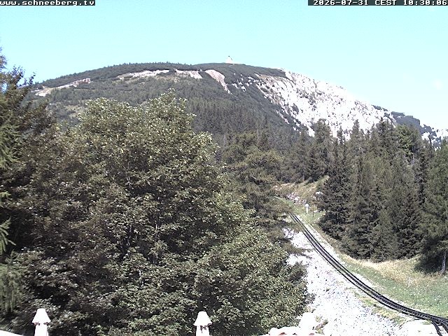 Archiv Foto Webcam Station Baumgartner Puchberg am Schneeberg