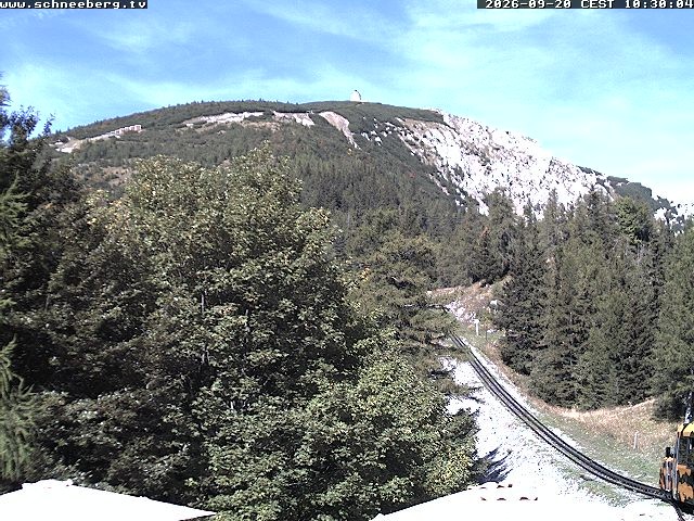 Archiv Foto Webcam Station Baumgartner Puchberg am Schneeberg