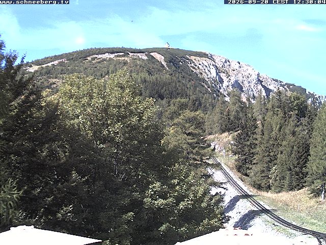Archiv Foto Webcam Station Baumgartner Puchberg am Schneeberg