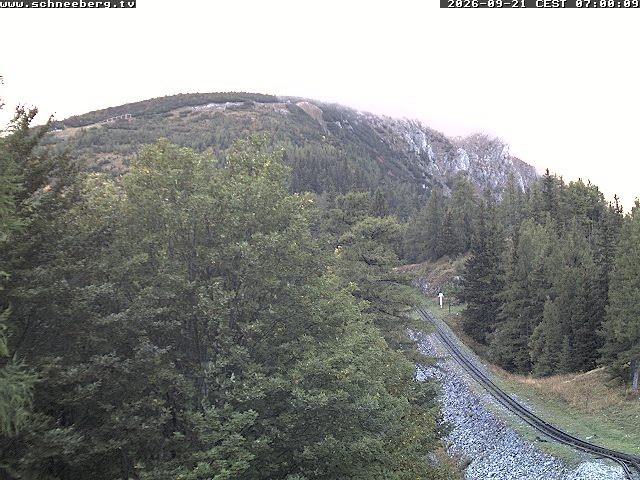 Archiv Foto Webcam Station Baumgartner Puchberg am Schneeberg