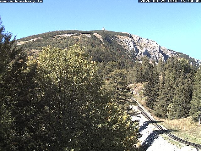 Archiv Foto Webcam Station Baumgartner Puchberg am Schneeberg