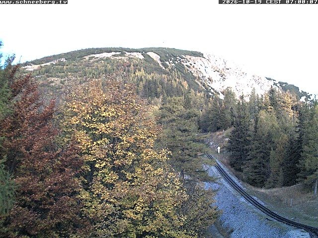 Archiv Foto Webcam Station Baumgartner Puchberg am Schneeberg