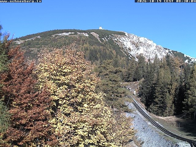Archiv Foto Webcam Station Baumgartner Puchberg am Schneeberg