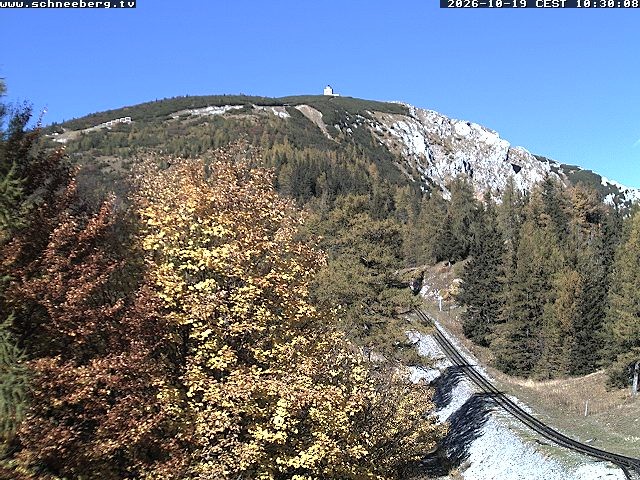 Archiv Foto Webcam Station Baumgartner Puchberg am Schneeberg