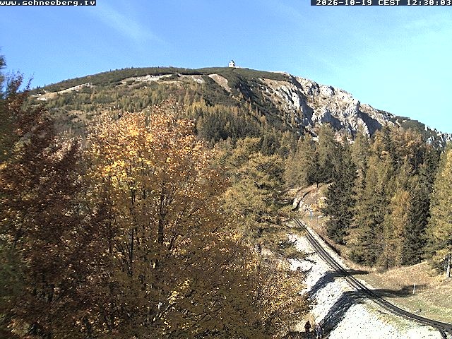 Archiv Foto Webcam Station Baumgartner Puchberg am Schneeberg