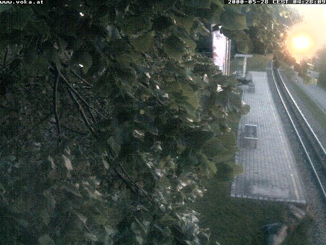 Archived image Webcam Gallery Voka - Station Schneebergbahn