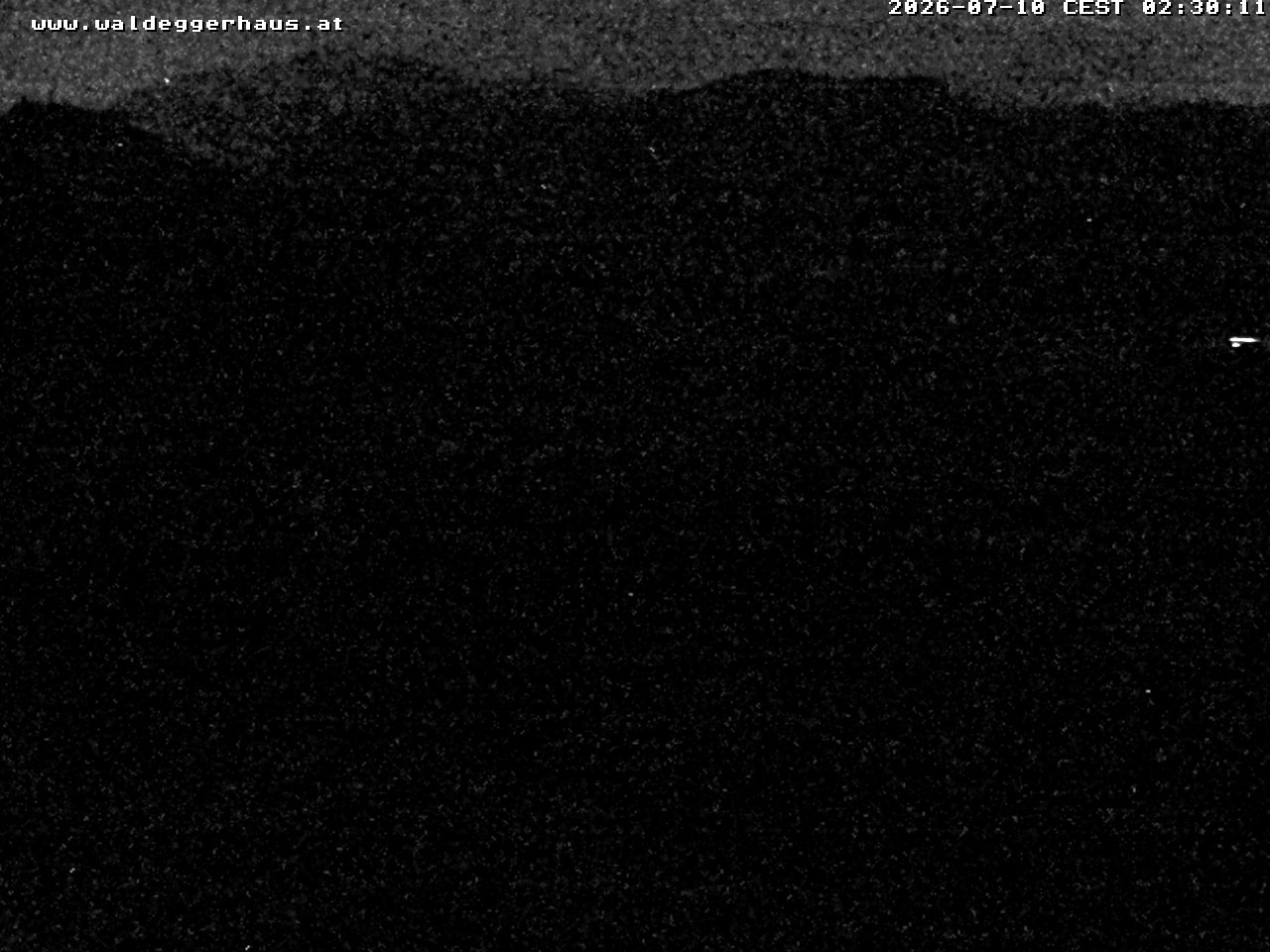 Archived image Webcam Restaurant Waldeggerhaus "Hohe Wand"