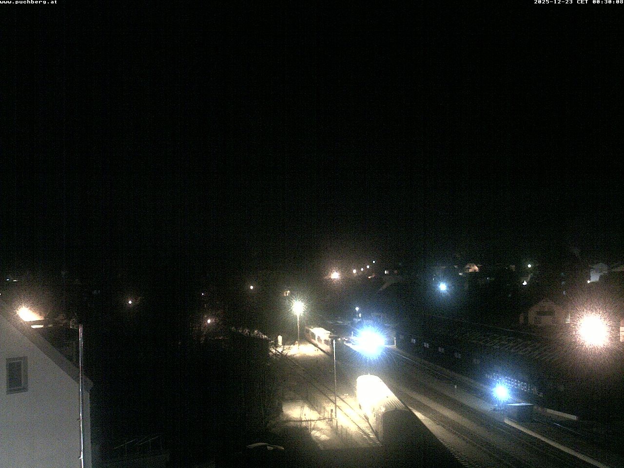 Archiv Foto Webcam Bahnhof in Puchberg am Schneeberg and Schneeberg Panorama