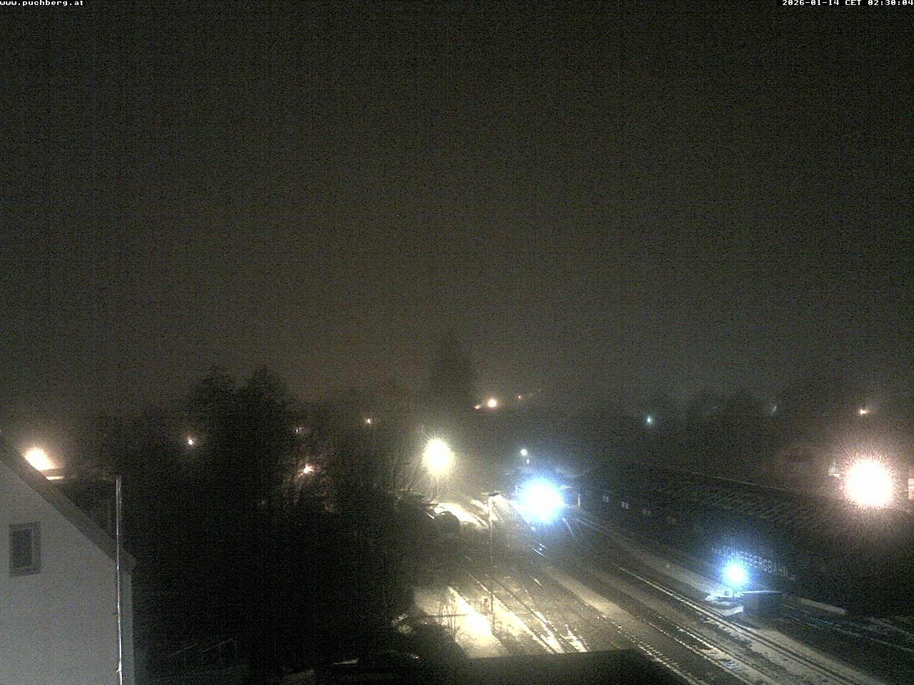 Archiv Foto Webcam Bahnhof in Puchberg am Schneeberg and Schneeberg Panorama