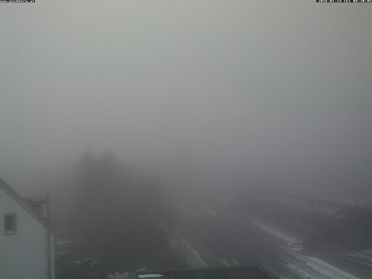 Archiv Foto Webcam Bahnhof in Puchberg am Schneeberg and Schneeberg Panorama