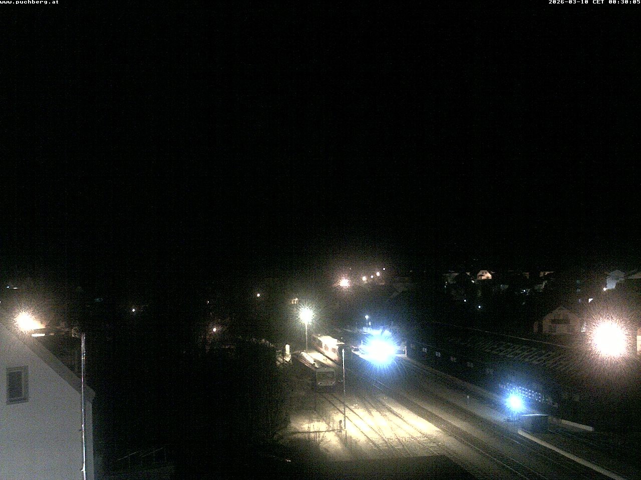 Archiv Foto Webcam Bahnhof in Puchberg am Schneeberg and Schneeberg Panorama