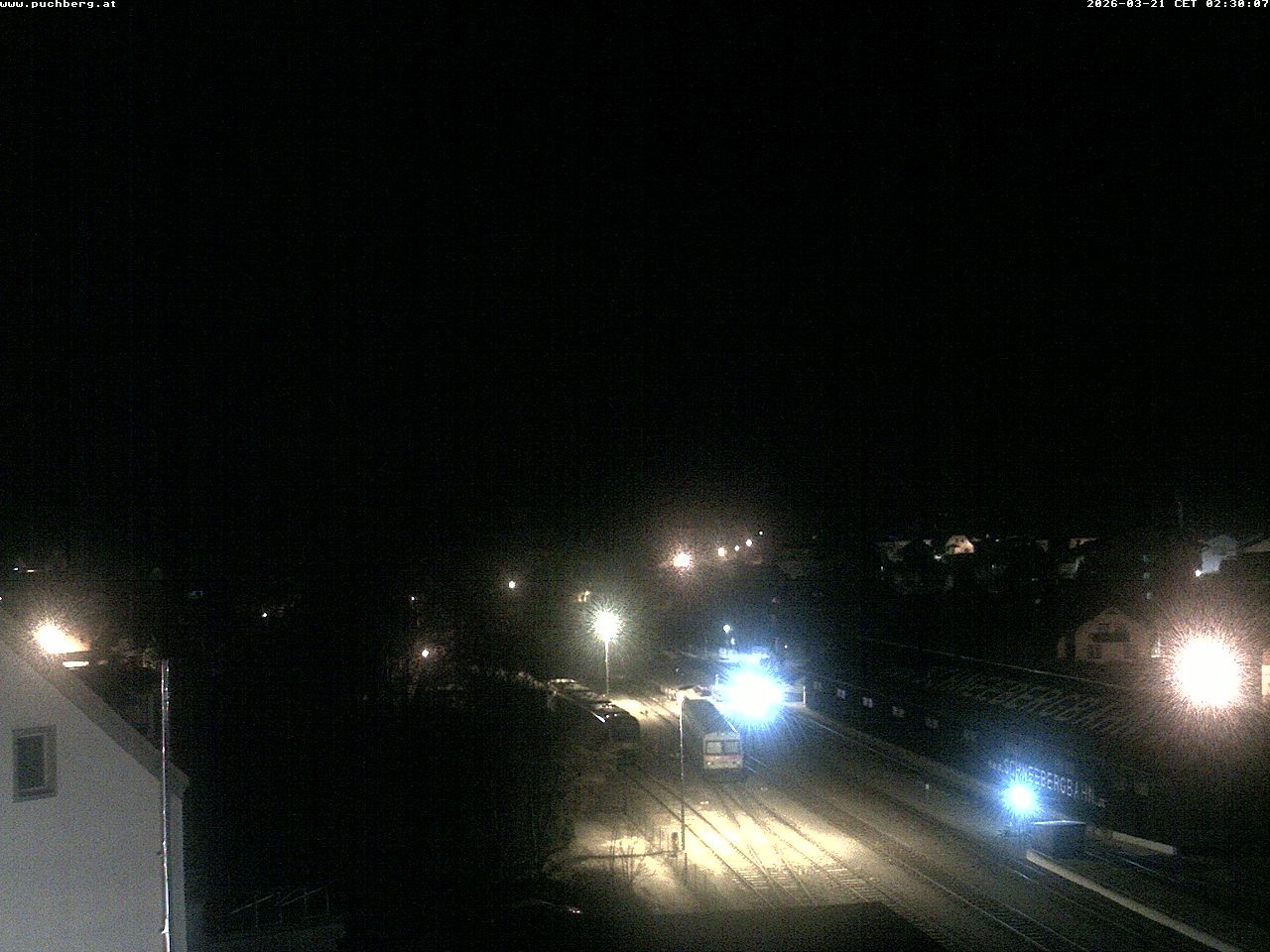 Archiv Foto Webcam Bahnhof in Puchberg am Schneeberg and Schneeberg Panorama