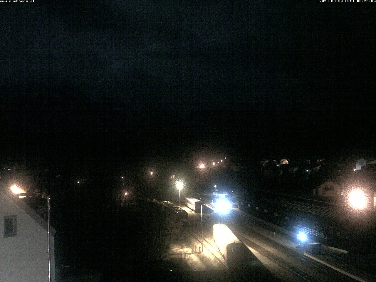 Archiv Foto Webcam Bahnhof in Puchberg am Schneeberg and Schneeberg Panorama