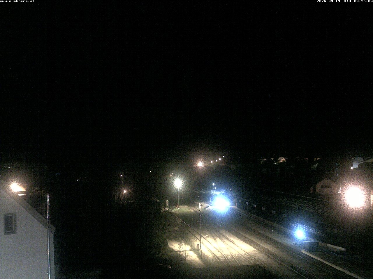 Archiv Foto Webcam Bahnhof in Puchberg am Schneeberg and Schneeberg Panorama