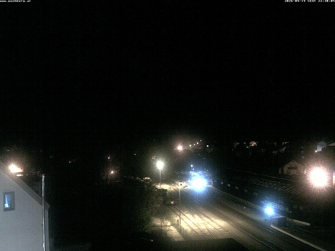 Archiv Foto Webcam Bahnhof in Puchberg am Schneeberg and Schneeberg Panorama