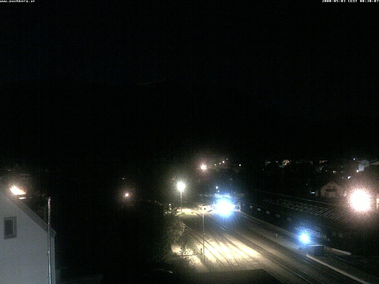 Archiv Foto Webcam Bahnhof in Puchberg am Schneeberg and Schneeberg Panorama