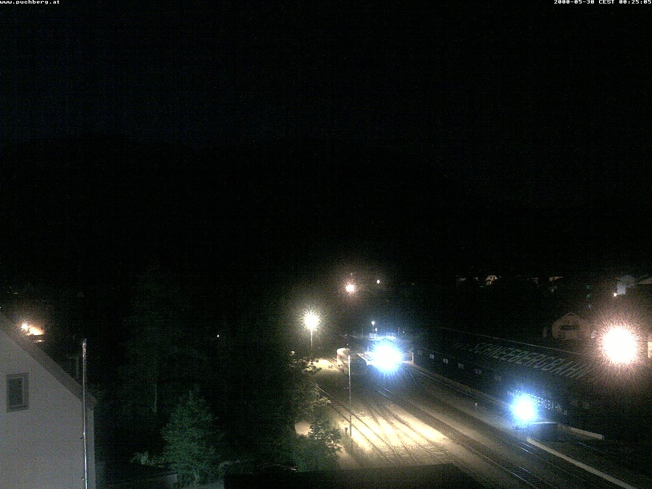Archiv Foto Webcam Bahnhof in Puchberg am Schneeberg and Schneeberg Panorama