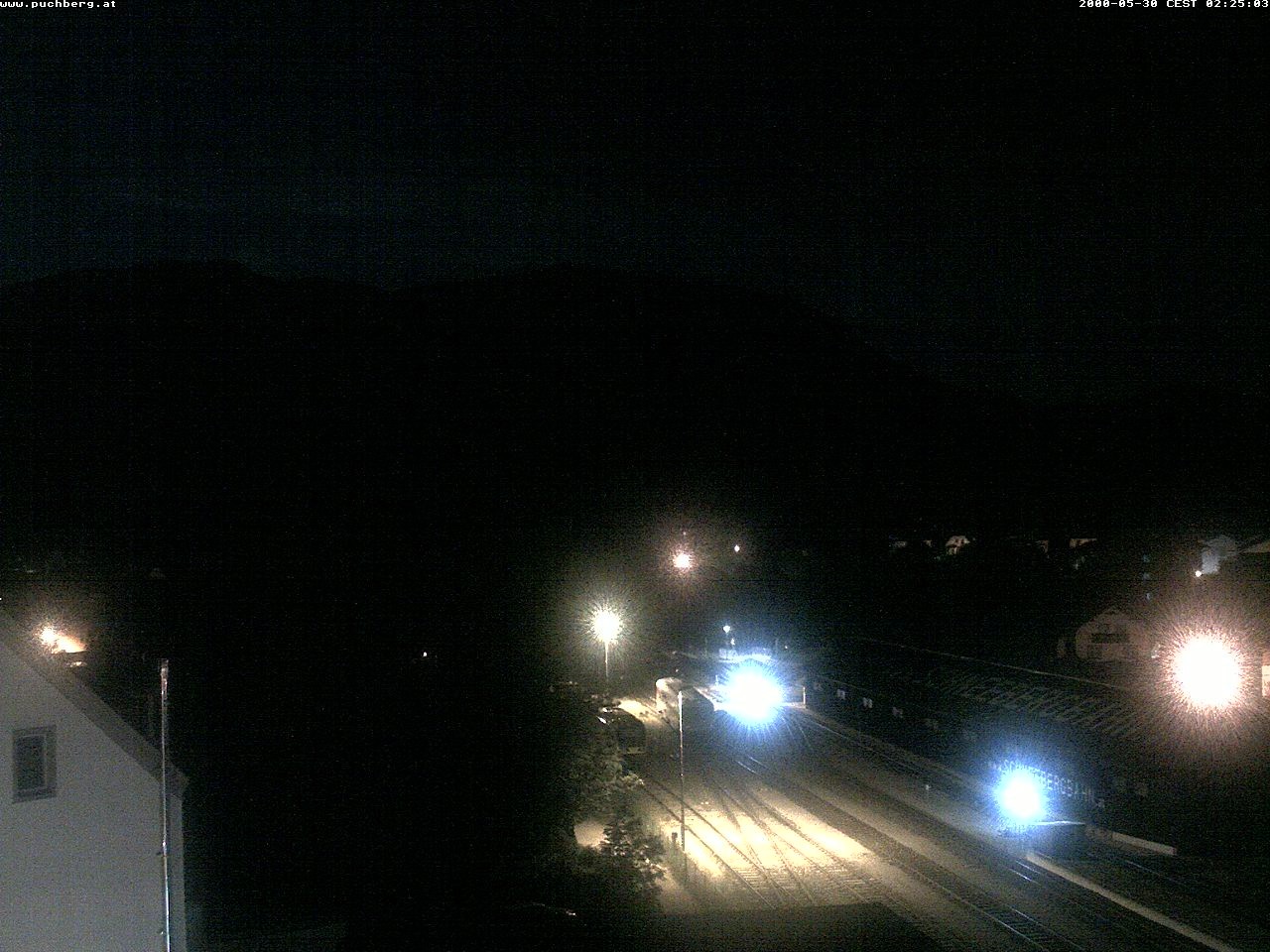 Archiv Foto Webcam Bahnhof in Puchberg am Schneeberg and Schneeberg Panorama