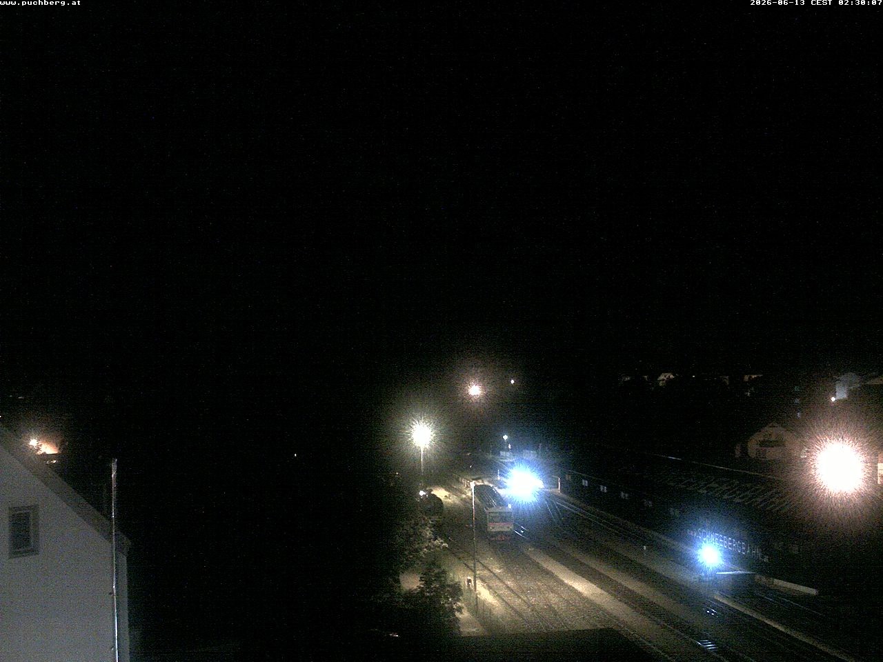 Archiv Foto Webcam Bahnhof in Puchberg am Schneeberg and Schneeberg Panorama