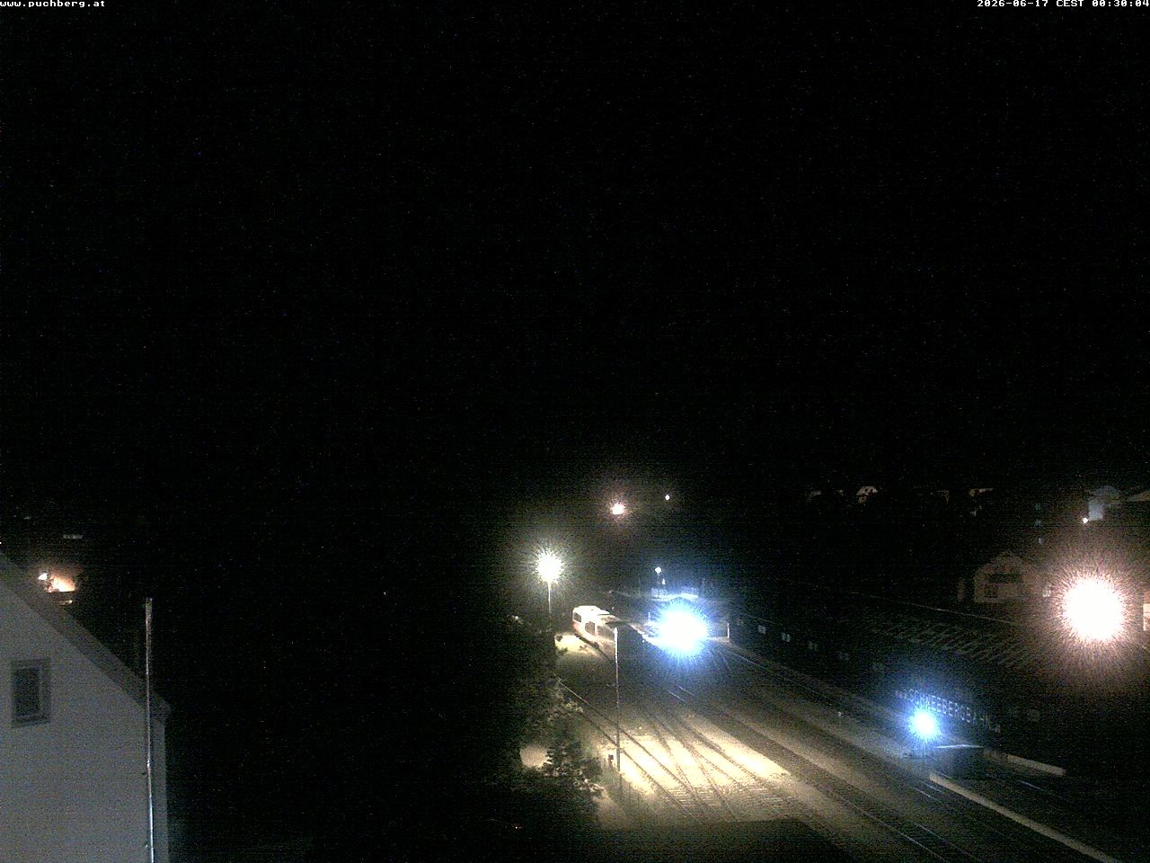 Archiv Foto Webcam Bahnhof in Puchberg am Schneeberg and Schneeberg Panorama
