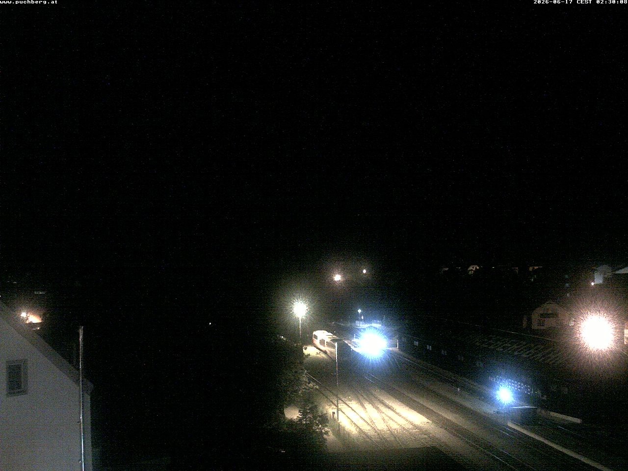 Archiv Foto Webcam Bahnhof in Puchberg am Schneeberg and Schneeberg Panorama