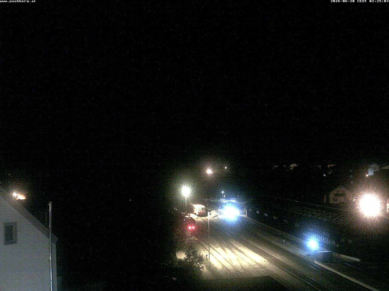 Archiv Foto Webcam Bahnhof in Puchberg am Schneeberg and Schneeberg Panorama